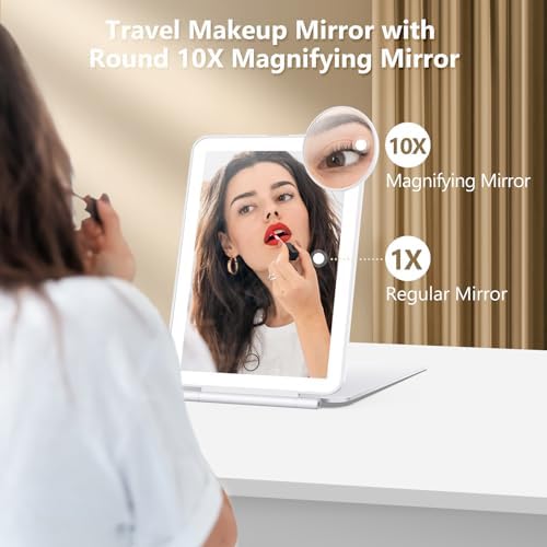 Rechargeable Makeup Mirror for Travel