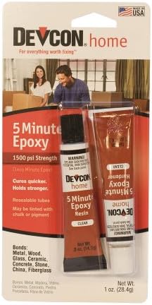 Eurotool Devcon Epoxy 5-Minute Epoxy Sets in 5 Minutes