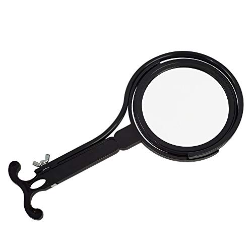 Rucci Black 5x Magnifying Neck Mirror