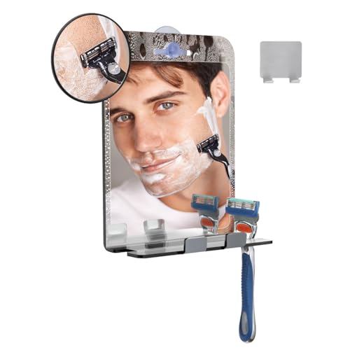 Stylish Fog-Free Shower Mirror