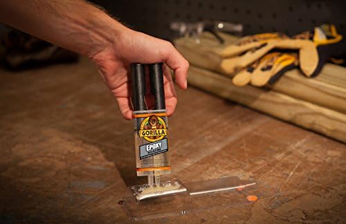 Gorilla 2-Part Epoxy Set 5-Minute Acting 9-Pack Clear Syringes