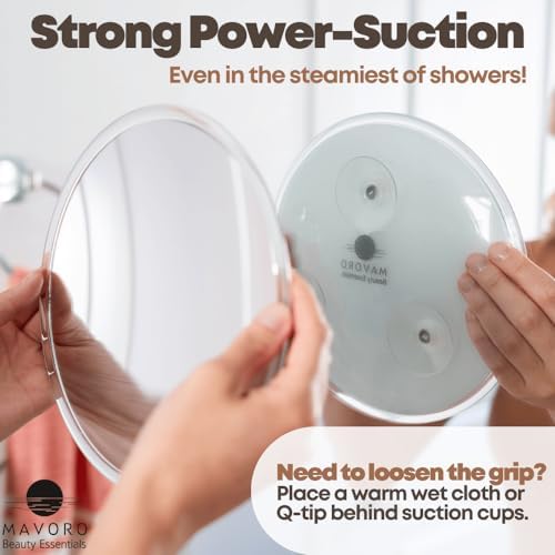 Magnifying Mirror Suction Cups