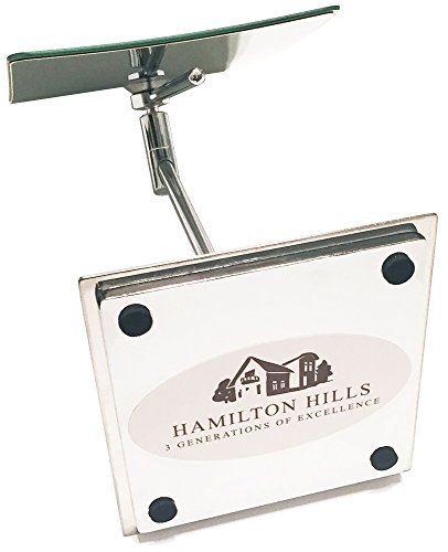 Hamilton Hills 5X Magnifying Table Top Mirror with Stand