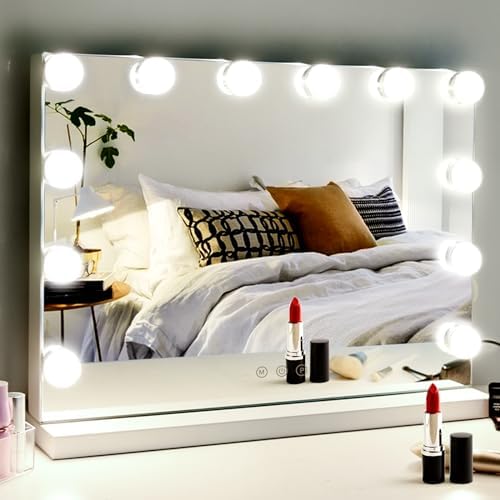 Vanity Mirror with Bright Flurable LED Lights - For Home Beauty Lovers