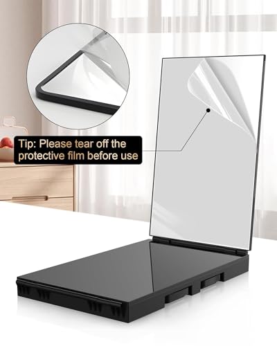 JUSRON 360 Viewing Angle Self Hair Cutting Mirror