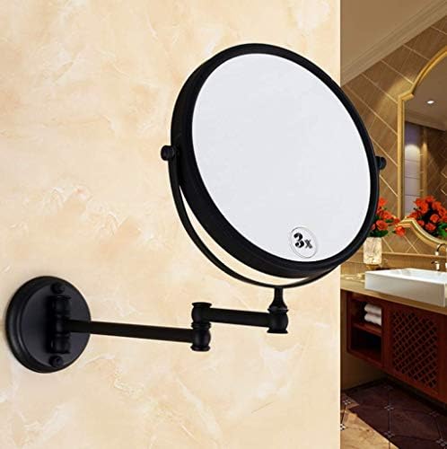 LCARY Wall-Mounted Vanity Mirror 8 inch Double Sided Beauty Mirror