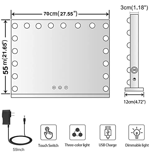 Kottova Vanity Mirror with Lights