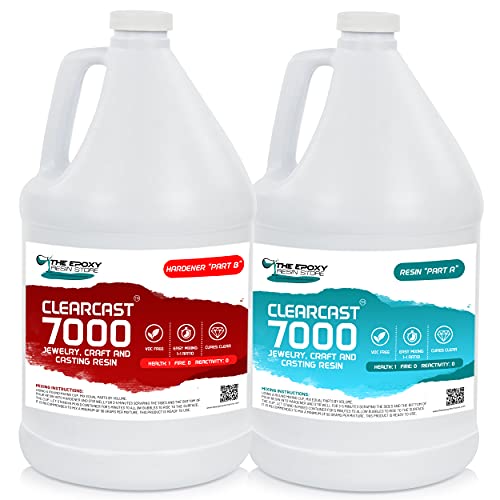 Clearcast 7000 Small Clear Epoxy Kit