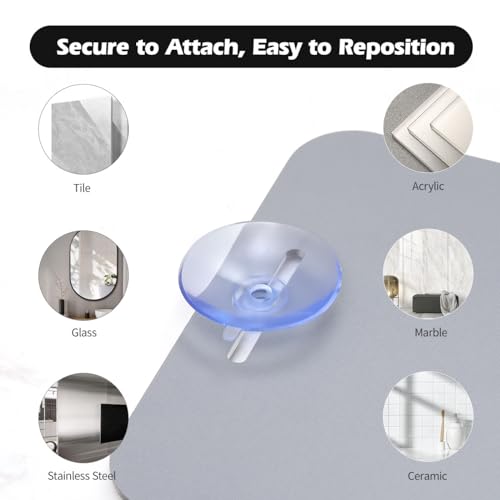 Stylish Fog-Free Shower Mirror