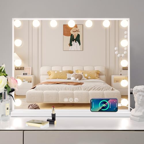 PigDecimal Vazinesse 15LED Vanity Mirror with Lights Modes