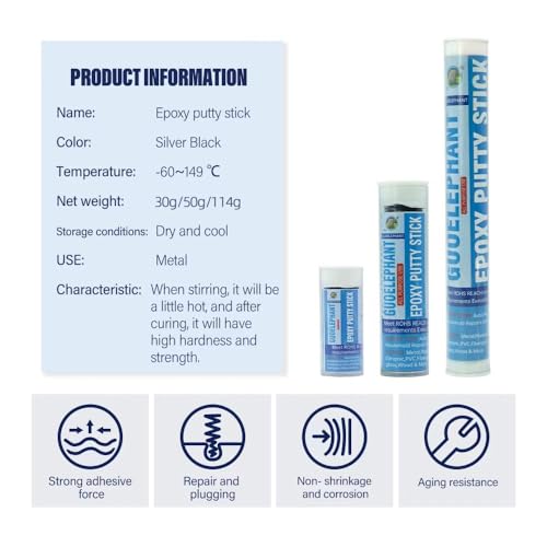 AllPurpose Epoxy Putty StickGuoelephant 50g