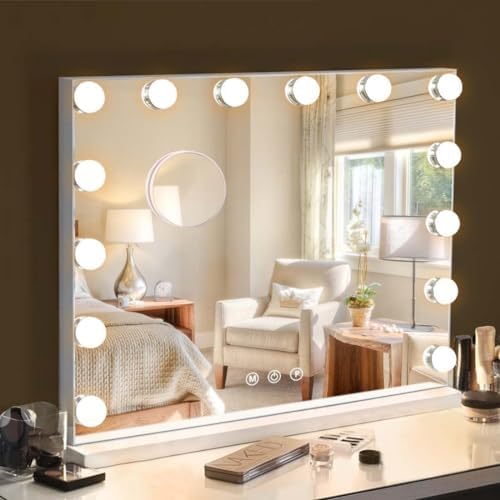 Hansong Elegance Makeup Vanity Mirror with Smart Lights