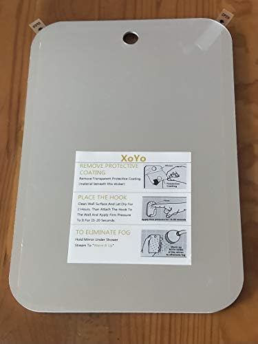 Large Fog-Free Shower Mirror