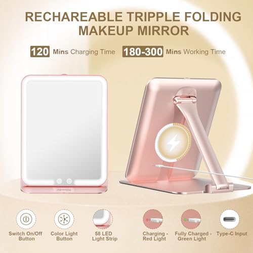 M decency Travel Makeup Mirror