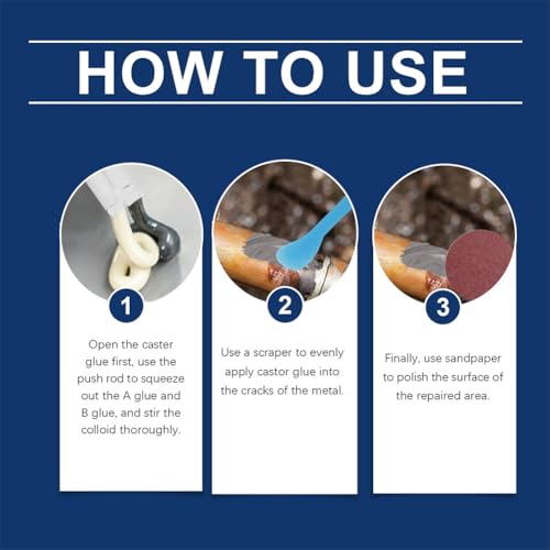 Strong Foundry Glue Metal Glue All Purpose Metal Repair Glue
