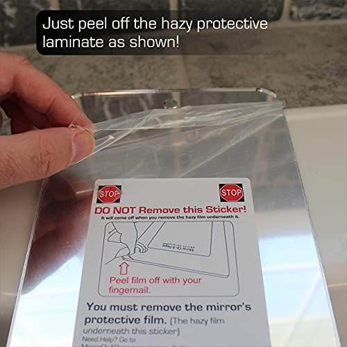 Premium Shatterproof Showers Mirror