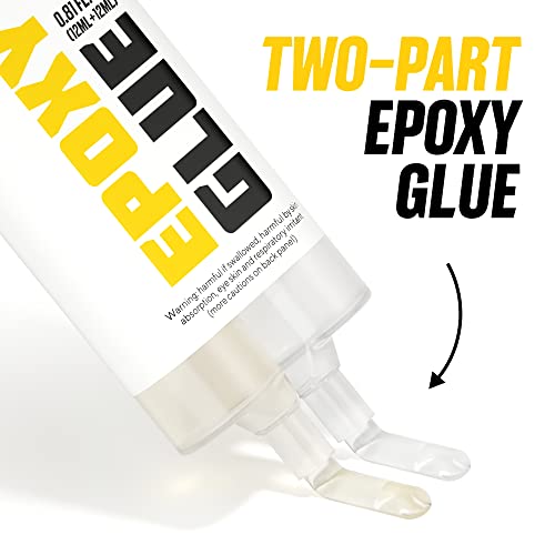 Secure 5-Minute Epoxy Bond - Clear 2-Pack