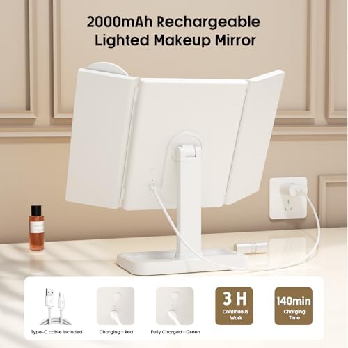 FRANO Makeup Vanity Mirror with Lights