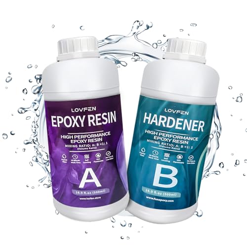 Epoxy Resin Kit for DIY Crafting Bubble-Free and UV-Resistant
