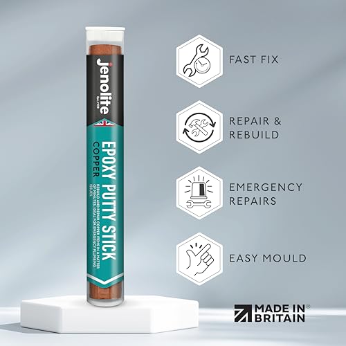 JENOLITE Copper Pipe Repair Epoxy Putty Stick