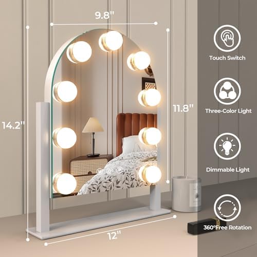 ZL ZELing Makeup Mirror with Lights