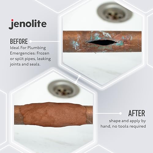 JENOLITE Copper Pipe Repair Epoxy Putty Stick