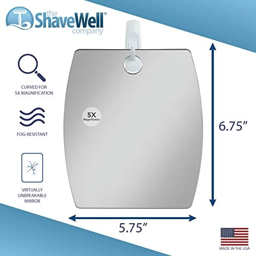 The Shave Well Company Big Shave Boost Magnifying Mirror