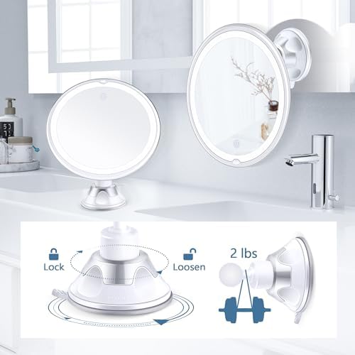 B Beauty Planet 30X Magnifying Mirror with Light
