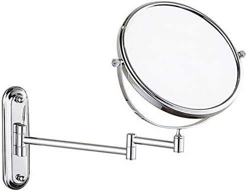 Rhinestone Metal Vanity Mirror for Makeup and Travel