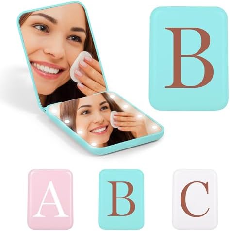STINI Bridesmaid Compact Blue Makeup Mirror