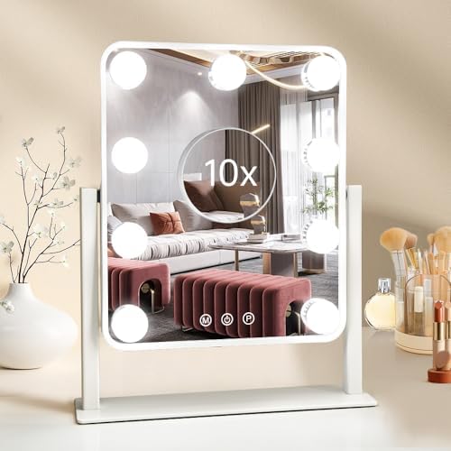 Hollywood Vanity Mirror with Lights 360 Rotation Smart Touch Control