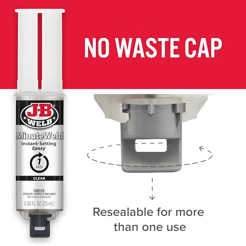 Instant MinuteWeld Epoxy Syringe