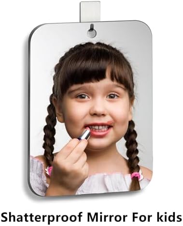 2-Piece Shatterproof Shower Mirrors