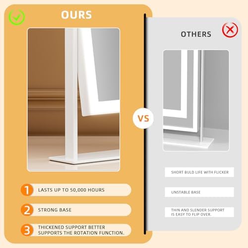 Fenchilion Vanity Mirror with Lights Perfect for Making Up and Home