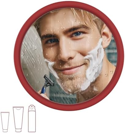 The Keister Pocket Mirror Perfect for Shaving Squeeze Bottles