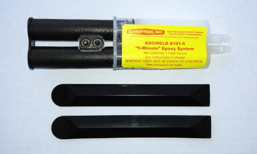 Quick-Cure Thixotropic Epoxy Adhesive Kit with Mixing Sticks for Structural Paste