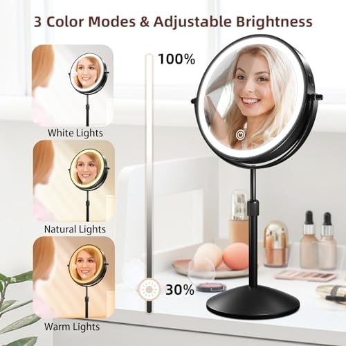 Omobolanle 8-inch LED Makeup Mirror