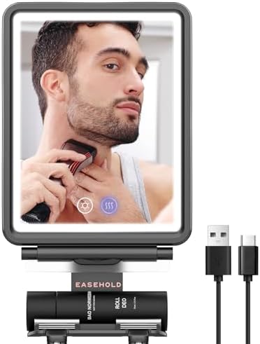 Adjustable Fogless Shower Mirror for Men Women