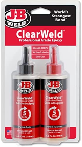 J-B Weld Jb Clearweld Epoxy 8oz