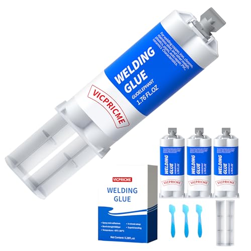Vicpricme Metal Welding Glue 176oz 3-Pack