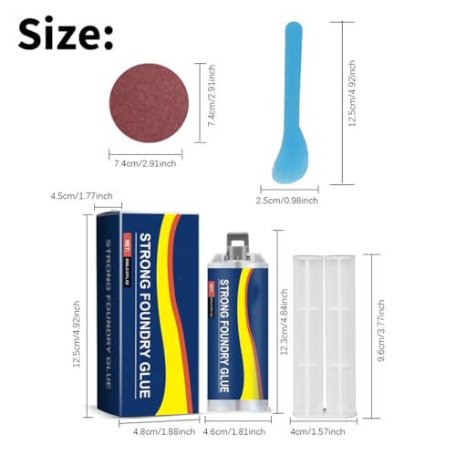 Strong Foundry Glue Metal Glue All Purpose Metal Repair Glue