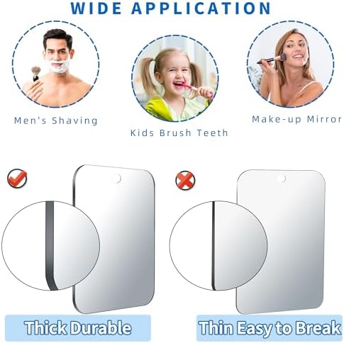 Luxury Anti-Fog Shave Mirror