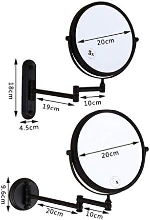 LCARY Wall-Mounted Vanity Mirror 8 inch Double Sided Beauty Mirror