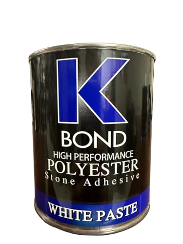 High Performance Polyester White Paste Stone Adhesive 1 Quart