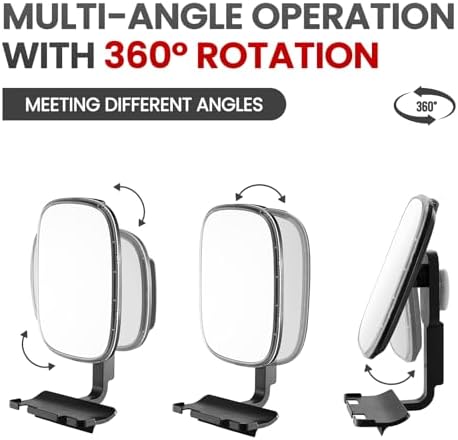 Fog-Free shower mirror with Razor Holder for Shaving