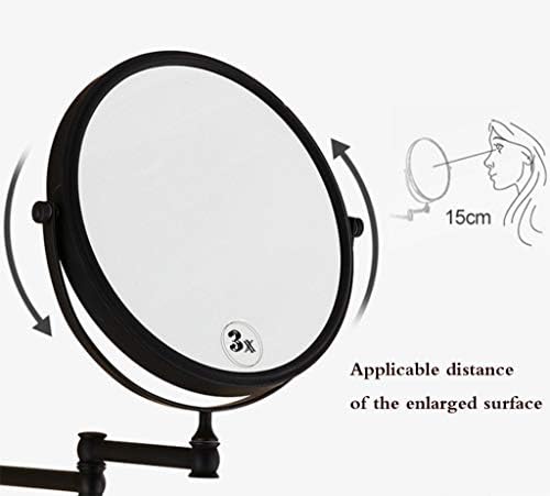 LCARY Wall-Mounted Vanity Mirror 8 inch Double Sided Beauty Mirror