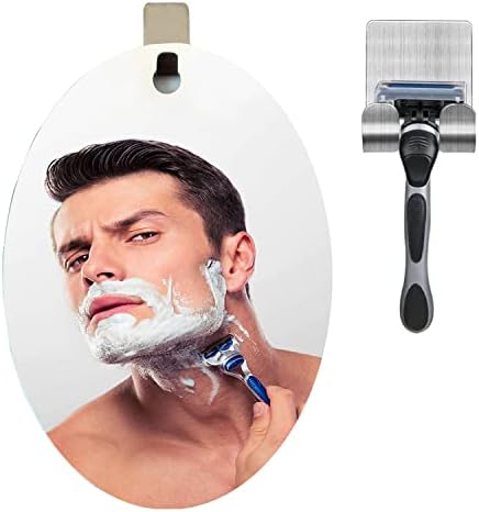 Fog-Free Deluge Anti-Fog Shower Mirror for Safe Shaving