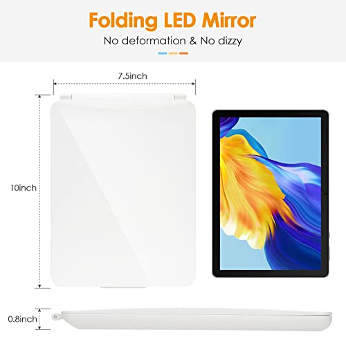 Smart and Practical Portable Makeup Mirror for Travel