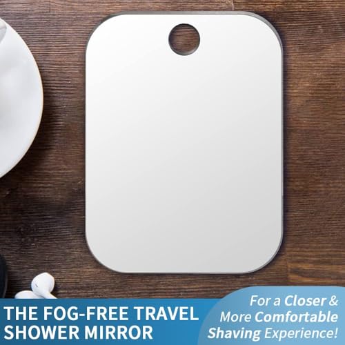 SAFEE MRROR No-Fog Travel Mirror