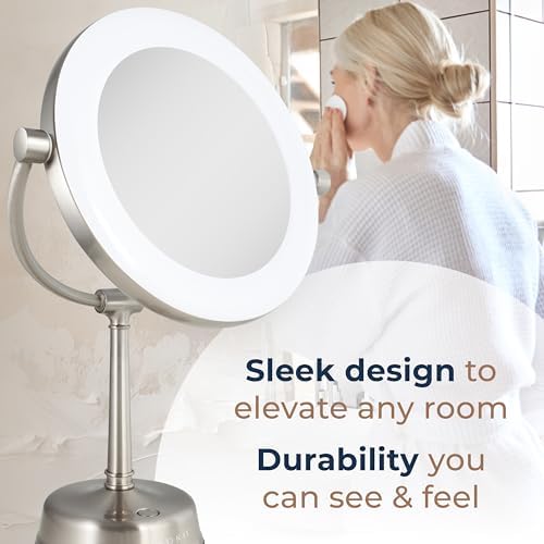 Zadro Lexington LED Swivel Makeup Mirror